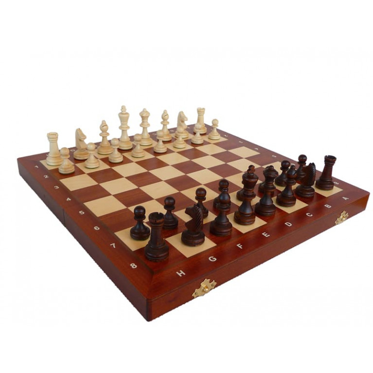 Összecsukható fa sakk 350*350 PL93